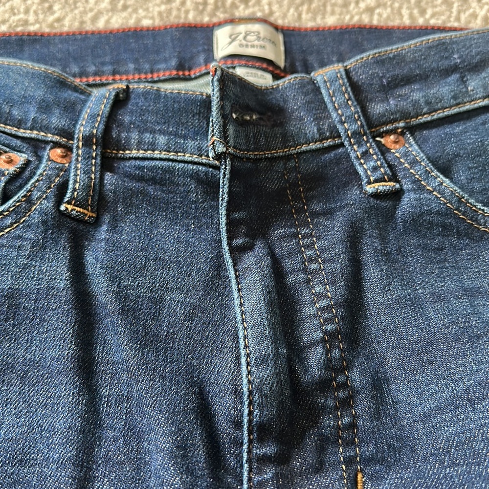 J Crew 9” Vintage Straight Jean EUC - Picture 2 of 5
